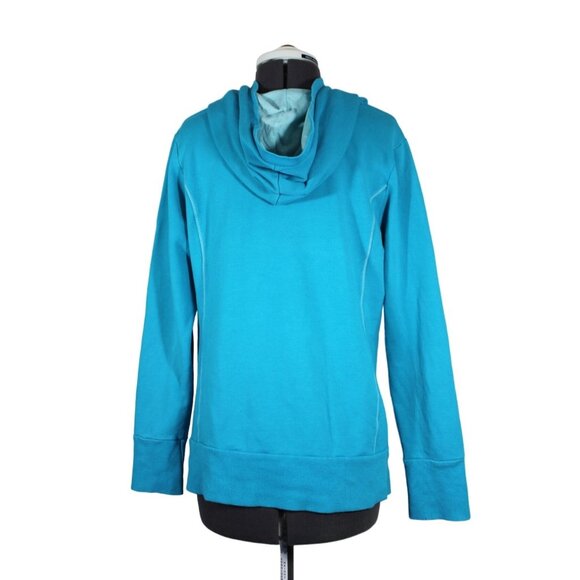 The North Face women's tight knit pullover hoodie sweatshirt L - Picture 3 of 12